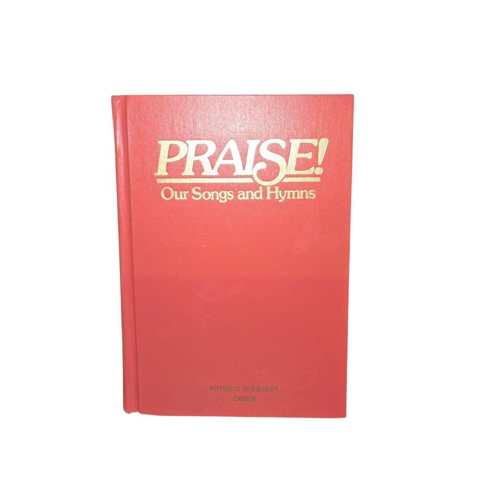 Praise! Our Songs and Hymns Red Hardcover‎ Hymnal 1979 Singspiration Zondervan
